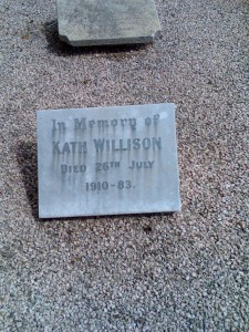 Katherene Bertha Willison Hindmarsh Cemetery
